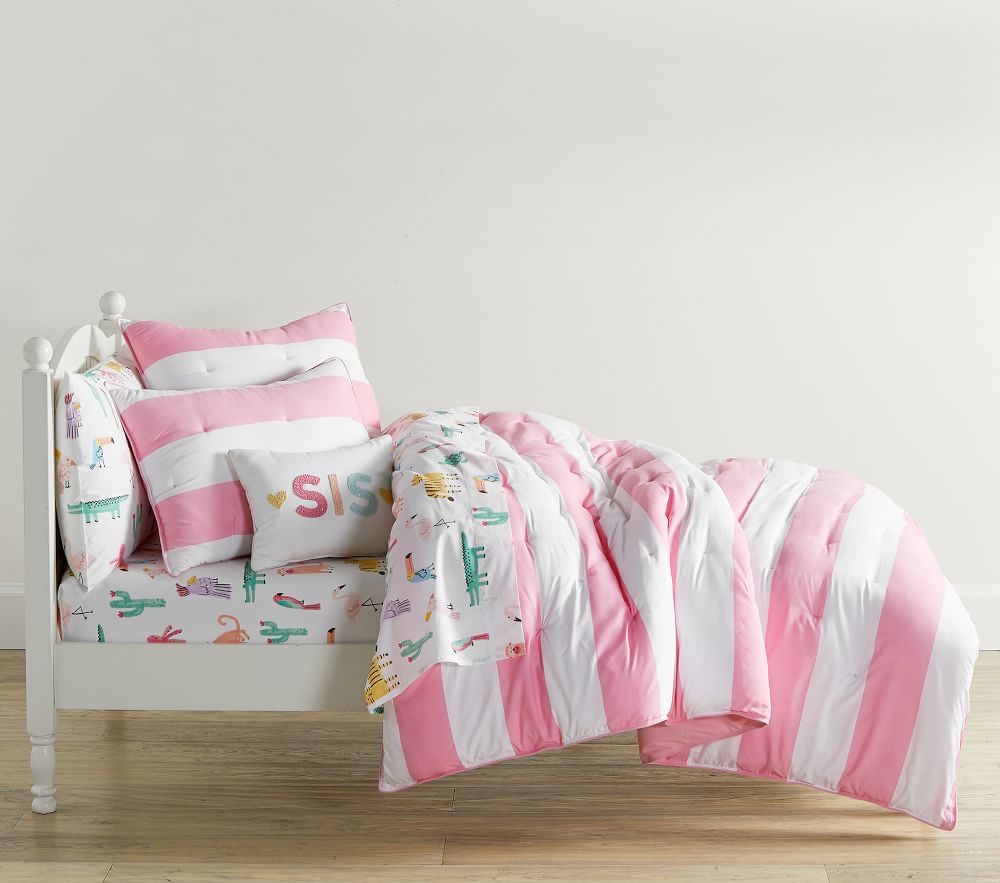 Shared Spaces Pink Bedding Set